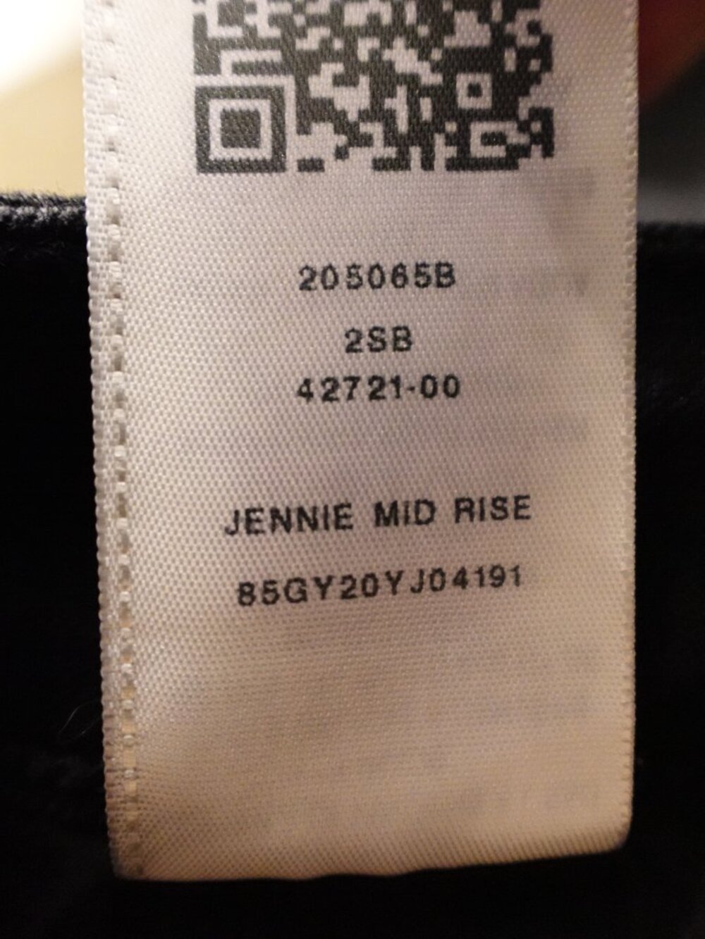 True Religion Jennie Curvy Mid Rise Skinny Jeans Women’s‎ 32 Black Stretch Raw - Picture 13 of 14